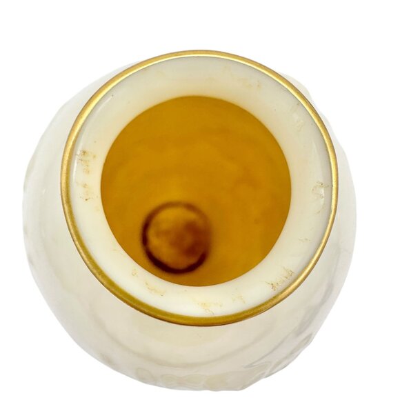 Lenox China Masterpiece Bud Vase Hand Decorated With 24K Gold Rims 7" Tall - Picture 4 of 6